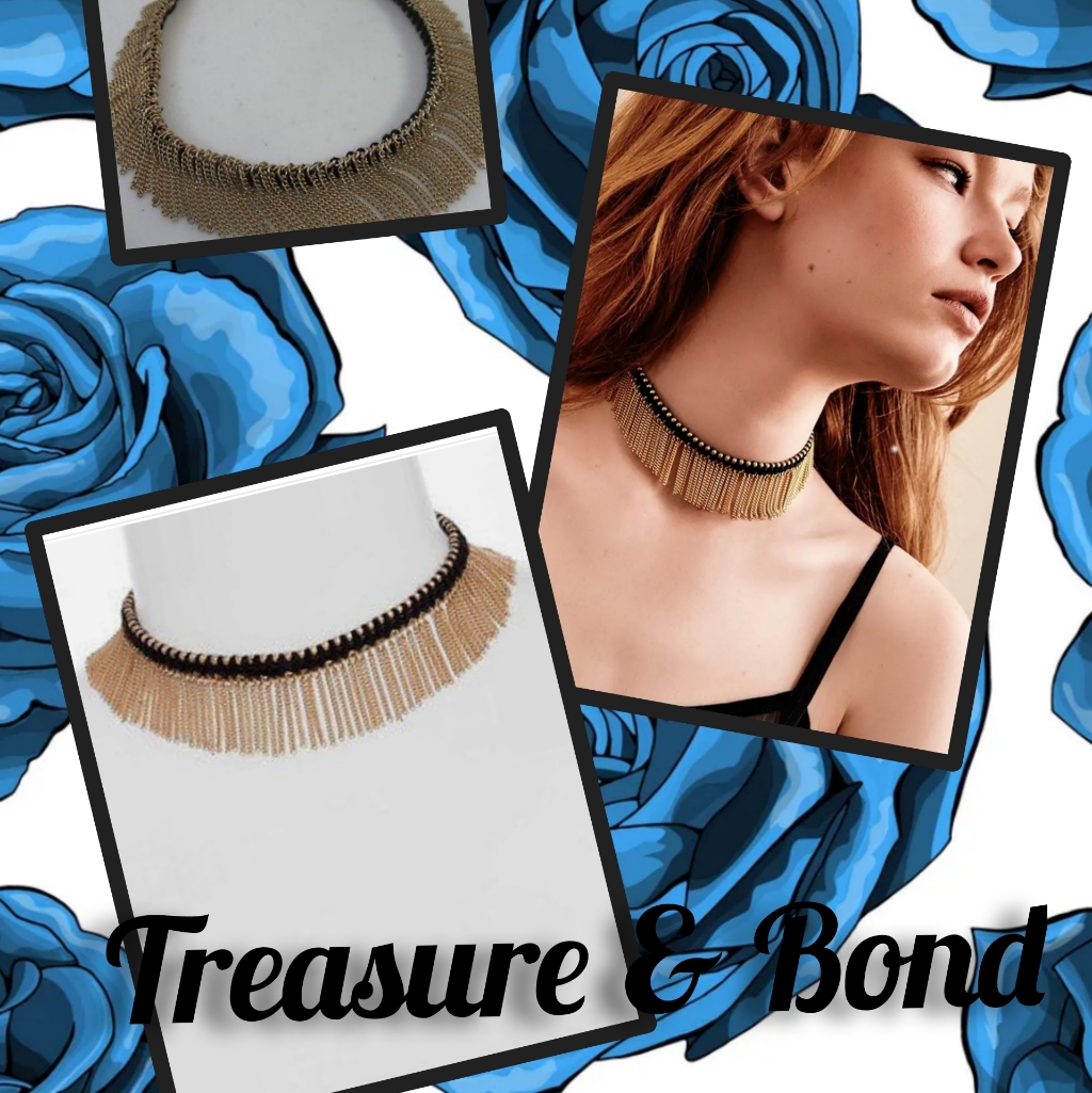 Fringe Choker Necklace